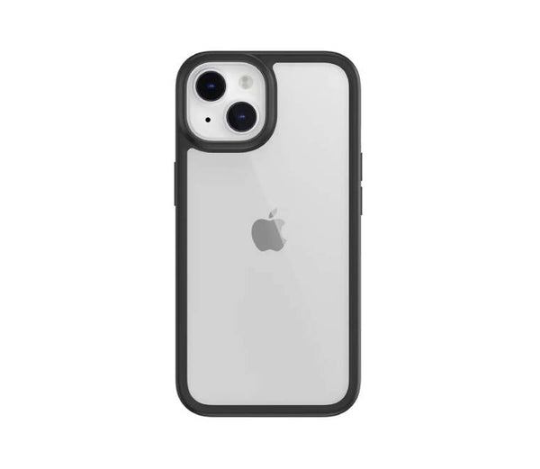 SwitchEasy AERO+ Ultra-Light Shockproof Case for iPhone 14 Pro (Clear Black)