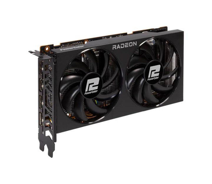 PowerColor Fighter AMD Radeon RX 6600 Graphics Card with 8GB GDDR6 Mem ...