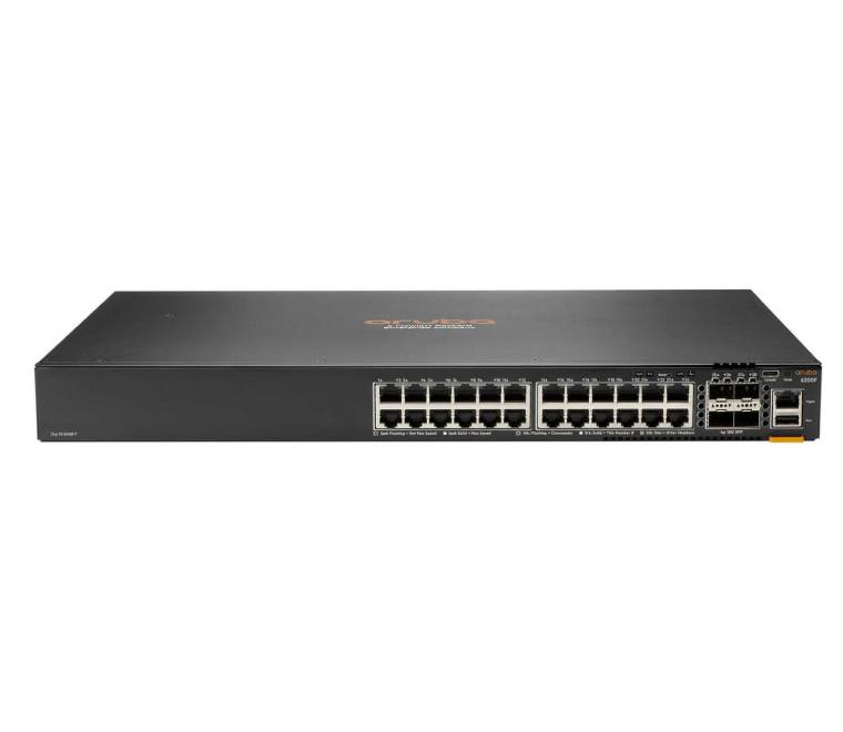 Aruba 6200F 24G Class4 PoE 4SFP+ 370W Smart Managed Switch (JL725A)