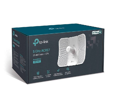 TP-Link CPE710 5GHz AC 867Mbps 23dBi Outdoor CPE