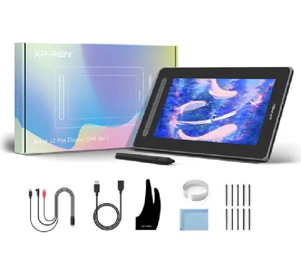 XP-Pen Artist 12 (2nd Gen) Android Drawing Display Tablet (Green)