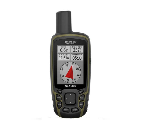 GPS-outdoor HH, 2.6" Color TFT, MAP-65S, Multi-Band, w/ Sensors