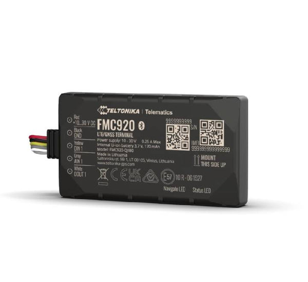 Teltonika  FMC920 (4G) Compact GNSS tracker, GSM, Bluetooth, SD card