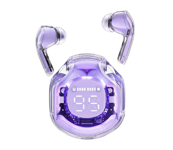 ACEFAST T8 CRYSTAL (2) COLOR BLUETOOTH EARBUDS (Purple)