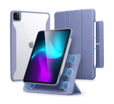 ESR Rebound Hybrid Case 360 Compatible with iPad Pro 11 (Lavender)
