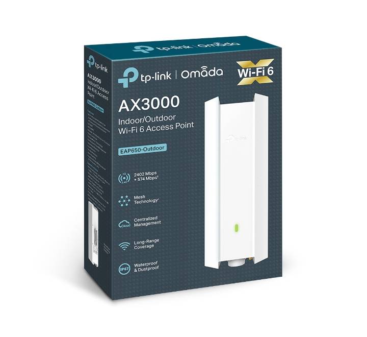 TP-Link EAP650 Outdoor AX3000 WiFi 6 Access Point