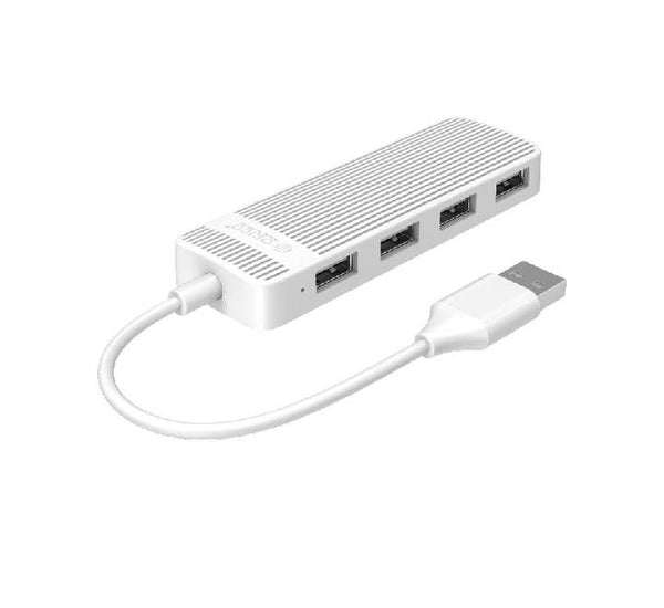 Orico 4 Ports USB2.0 Hub White (ORICO-FL02-WH-BP)