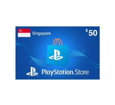 Play Station Store Gift Card S$ 50 SGD