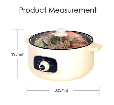 Powerpac PPMC787 3.5L Steamboat & Multi Cooker