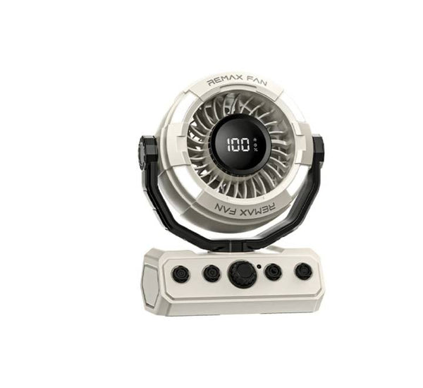 REMAX RS-ZF09 Outdoor Camping Fan (Khaki)