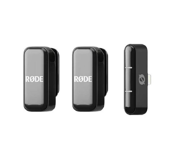 RODE Wireless Micro 2-Person Ultracompact Wireless Microphone System with USB-C  Connector (2.4 GHz, Black)