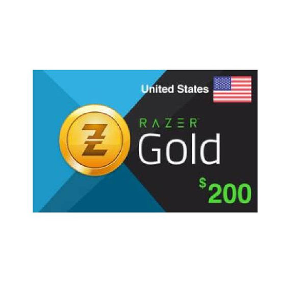 Razer Gold PIN $200 USD (US)