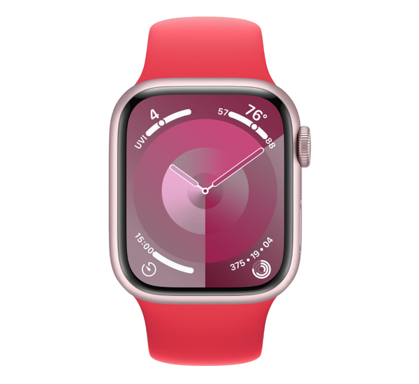 Apple Watch Series 9 41mm Red Aluminum Case With Sport Band