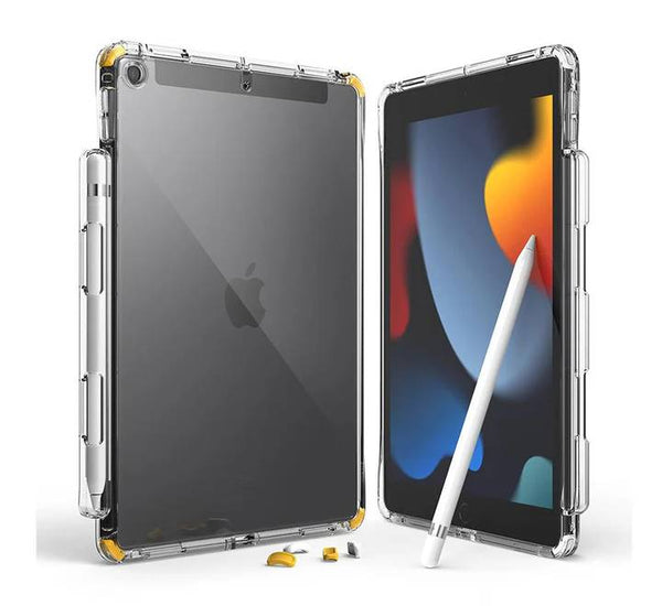 Ringke Fusion+ Clear Case for iPad 7 & 8 & 9th Gen (Yellow)