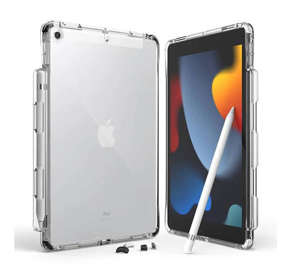 Ringke Fusion+ Clear Case for iPad 7 & 8 & 9th Gen (Lime Glow)