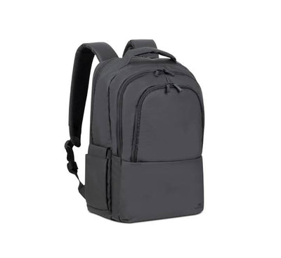 Hidden zippered anti-theft pocket on the Rivacase 8435 backpack for secure passport and wallet storage.