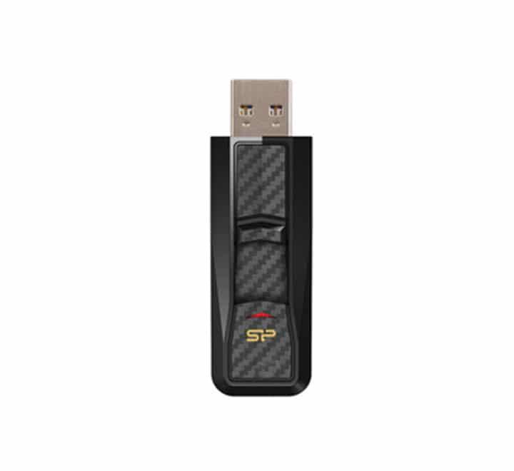 Silicon Power Blaze B50 Flash Drive 128GB (Black), USB Flash Drives, Silicon Power - ICT.com.mm