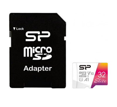 Silicon Power 32GB UHS-I A1V10 With Adapter