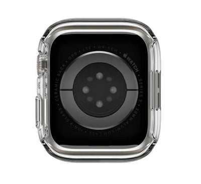 SwitchEasy Hybrid WP 9H Glass Waterproof Apple Watch Case (46 mm) Transparent