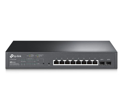 TP-Link JetStream 10-Port Gigabit Smart PoE Switch 8-Port PoE+ (TL-SG2210MP)