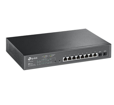 TP-Link JetStream 10-Port Gigabit Smart PoE Switch 8-Port PoE+ (TL-SG2210MP) – image 2