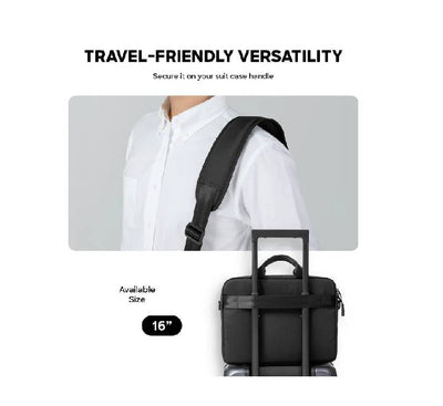 Tomtoc Navigator-A33 Laptop Shoulder Bag 16" Universal (Black)
