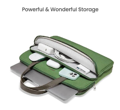 Tomtoc TheHer Laptop Shoulder Bag MB 12" to 14" (Green)