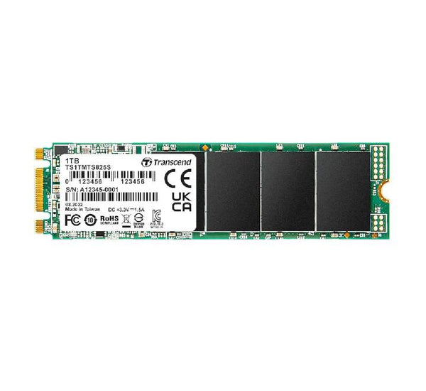 Transcend SATA III MTS825S 3D NAND Flash M.2 2280 SSD ( 1TB)