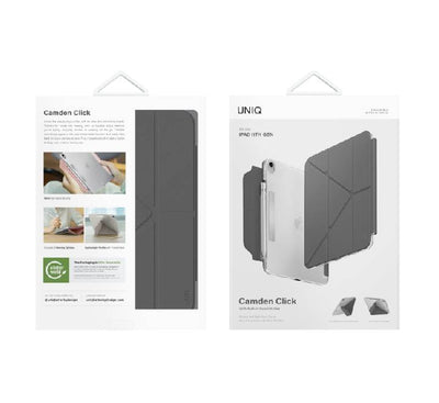 Uniq Camden Click Case for iPad M4/M3 & M2 Air 11"/ Air 4/ Air 5 (Rhino Grey)