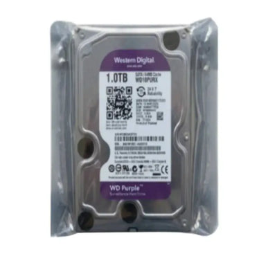 WD WD10PURX 1TB SATA 64MB Cache Surveillance Hard Drive (Purple)