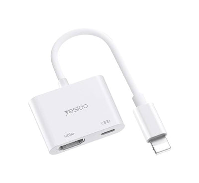 Yesido HM06 Lightning To HDMI Adapter (White)