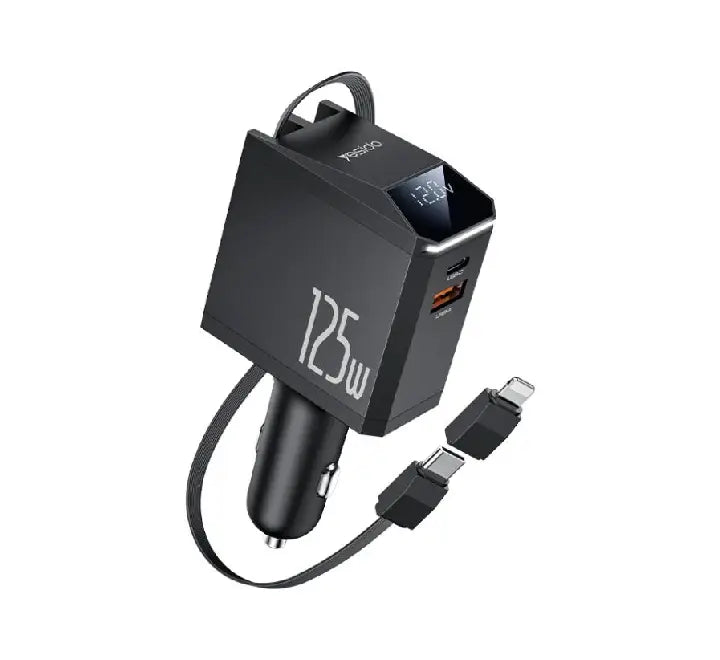 Yesido Y71 125W Car Charger (Black)