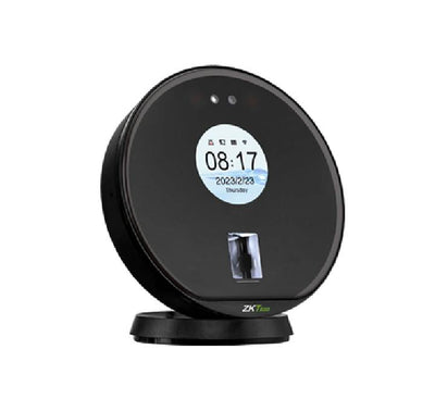 ZKTeco D3 Series Smart Attendance Terminal in Space Gray with in-glass fingerprint scanner