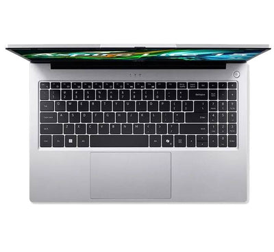Slim side profile of Acer Aspire Lite AL15 42P showing USB Type-C, HDMI, and headphone jack