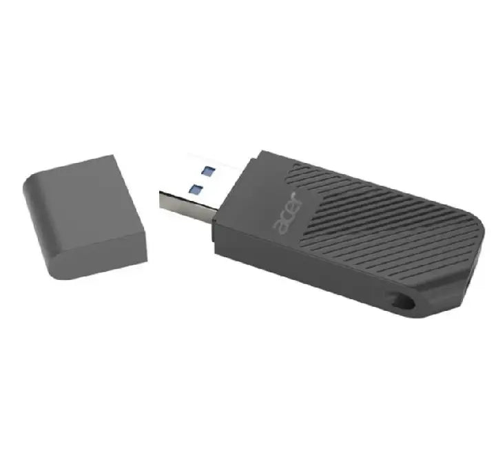 Acer UP300 high-speed mobile storage drive displayed in three distinct colors: Polar White, Charcoal Black, and Vibrant Green.