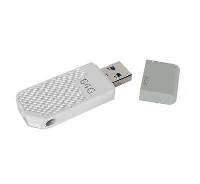 Acer UP300 high-speed mobile storage drive displayed in three distinct colors: Polar White, Charcoal Black, and Vibrant Green.