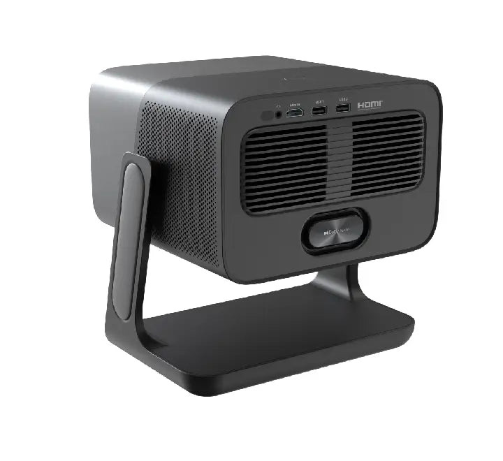 Aconatic AN-PJTA3N Full HD projector projecting a 120-inch movie display in a home cinema room