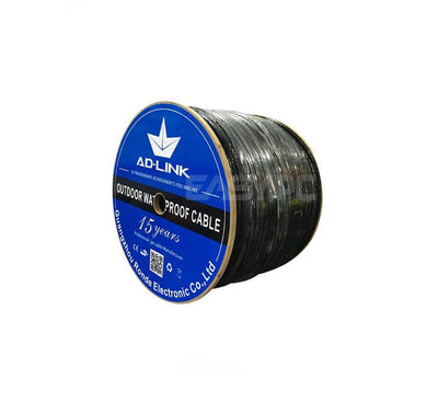 Ad-Link Cat6 FTP Outdoor 305 Meters UTP Cable spool for high-speed networking and CCTV installations