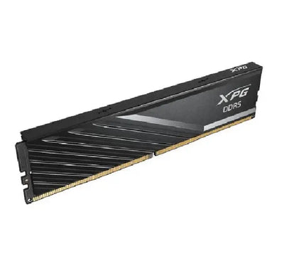 ADATA XPG Lancer Blade DDR5 5600MHz memory modules installed on a gaming PC motherboard