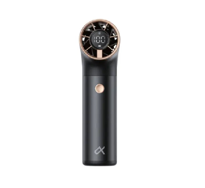 Alpha AERO Pro ALPF01AEP high-speed portable fan held in hand"
