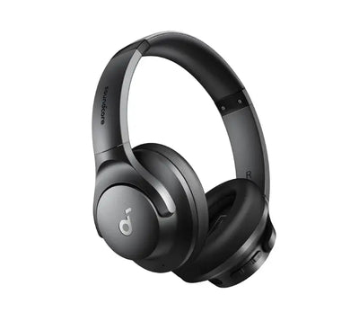 Anker Soundcore Space One Active Noise Cancelling Headphones in Jet Black color variant, original stock with warranty in Myanmar.