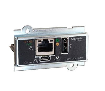 APC AP9547 Network Management Card 3 (NMC3) front view for Easy UPS