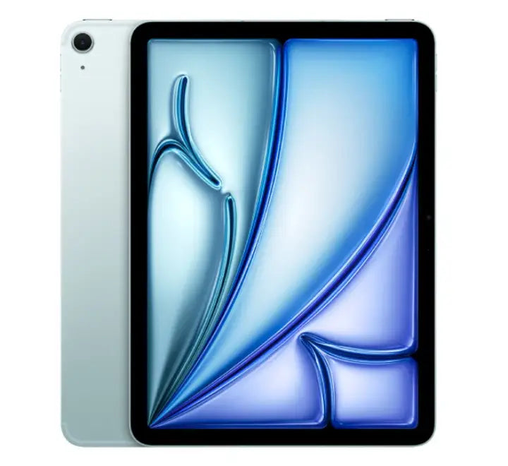 Apple iPad Air 11-inch 2026 M4 128GB in subtle Blue metallic finish.