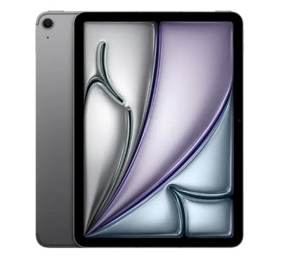 Apple iPad Air 11 2026 M4 chip 128GB in Space Grey showing front display and rear aluminum chassis.