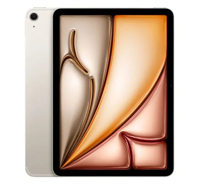 Back view of Apple iPad Air 11 2026 128GB in Starlight color.