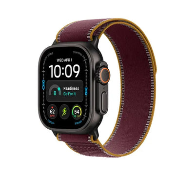 Apple Watch Ultra 4 submerged underwater highlighting its certified 100m water resistance and depth gauge display