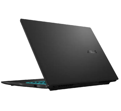 Close-up layout of the single-zone backlit chiclet keyboard and 40% expanded precision touchpad on the ASUS Vivobook Gaming V16.