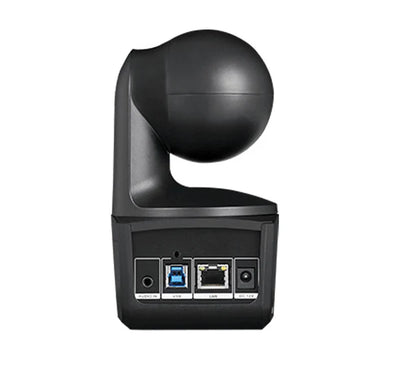 AVer DL10 camera tracking a teacher in a modern hybrid classroom environment.