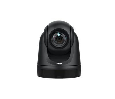 AVer DL30 AI Auto Tracking distance learning camera front view in white.