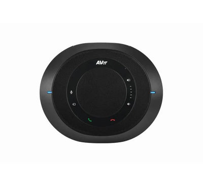 The AVer VC520 Pro3 AI camera in a corporate meeting room utilizing Smart Composition for participants.